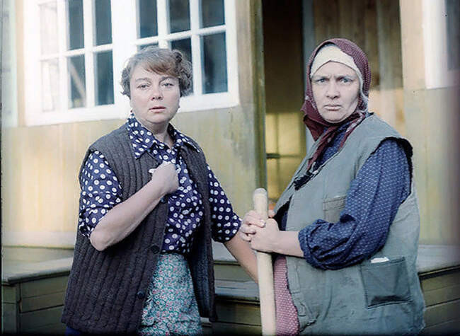 Наталья Тенякова и Нина Дорошина, «Любовь и голуби»