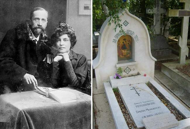 3. Дмитрий Мережковский (1865-1941) и Зинаида Гиппиус (1869-1945)